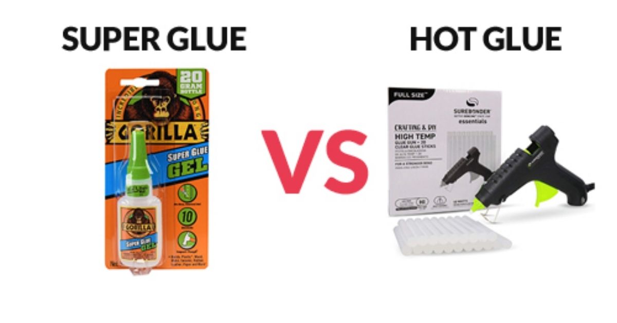 Super Glue vs Hot Glue